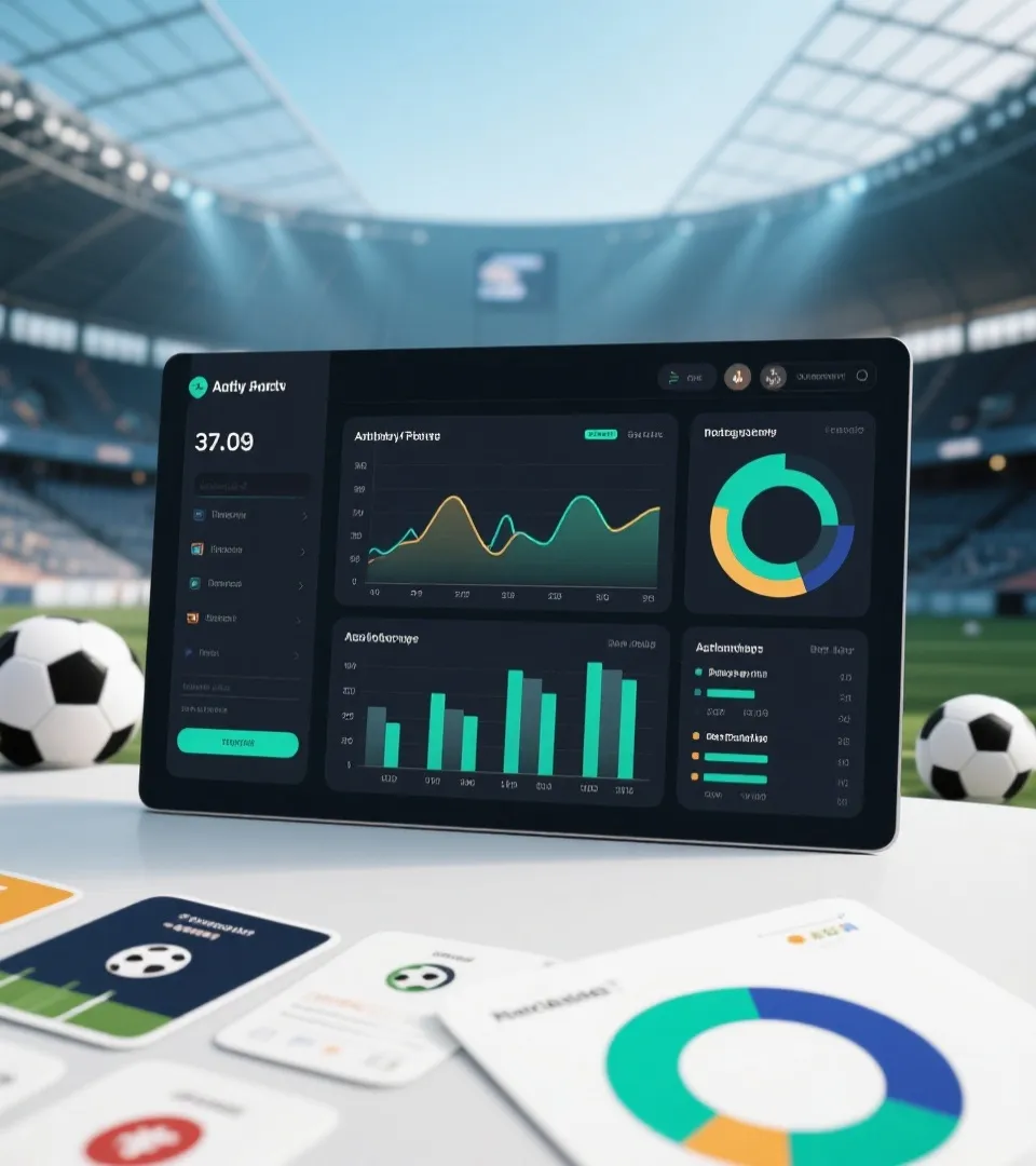 世界杯数据分析看板示意图